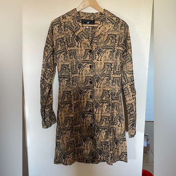 Button up Patterned coat - Picture 1 of 3